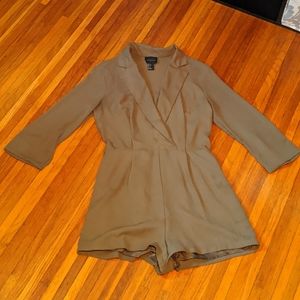 NWOT Olive Green Romper